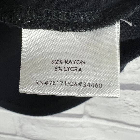 EILEEN FISHER Women's M Black Sleeveless Dolman Sleeve USA Made Lagenlook Blouse - Picture 6 of 9